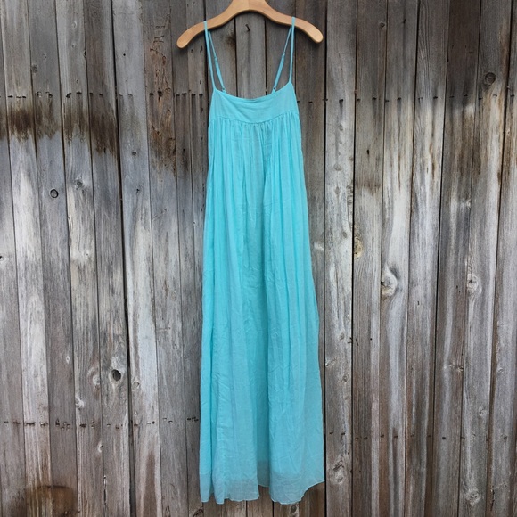Free People On My Own Maxi Slip Dress 